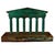 Antique Neoclassical Pantheon Style Temple Facade Architectural Salvage Bookends - A Pair For Sale - Image 10 of 13