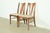 Mid-Century Modern Broyhill Brasilia Mid-Century Modern Sculpted Walnut Side Chairs or Dining Chairs, Pair For Sale - Image 3 of 13