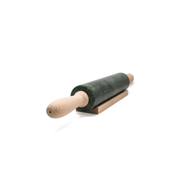 Contemporary Green Marble Rolling Pin For Sale - Image 3 of 11