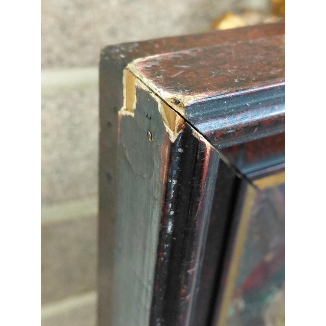 Framed Signed "A Coastal Conversation" Oil on Canvas For Sale - Image 12 of 14