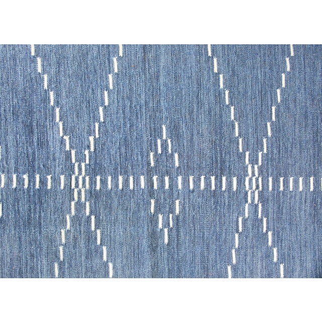 Vintage Indian Kilim Rug For Sale - Image 12 of 15