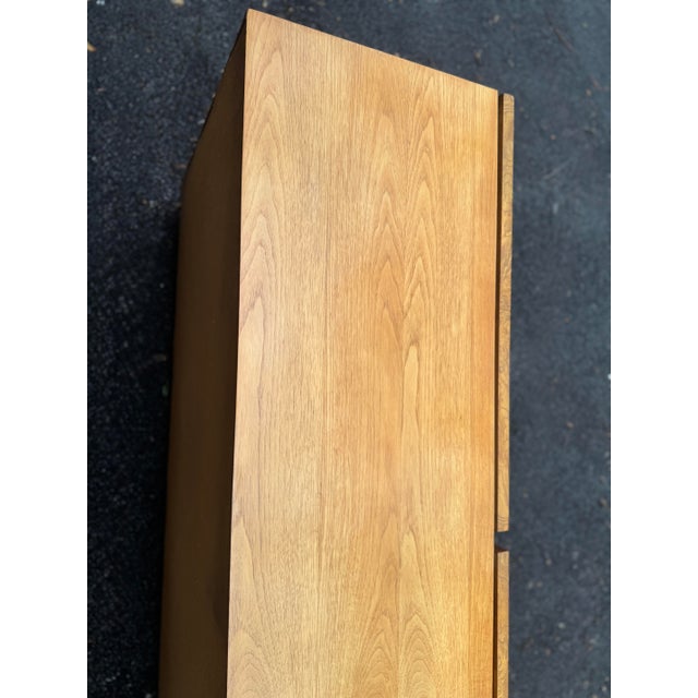 1970s 1970s Mid Century Modern Burl Wood Dresser by Lane For Sale - Image 5 of 12