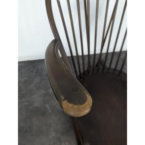 Fauteuil Rocking Chair by Lucian Ercolani for Ercol For Sale - Image 4 of 8