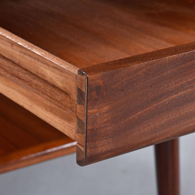 Svend Madsen for Karl Lindegaard Danish Teak End Tables Set For Sale - Image 6 of 11