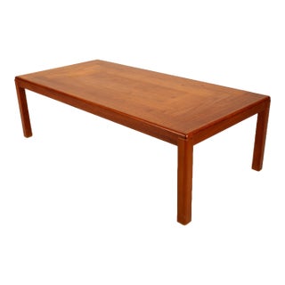 Danish Modern Teak Coffee Table by Vejle Stole of Denmark - Circa 1970s For Sale