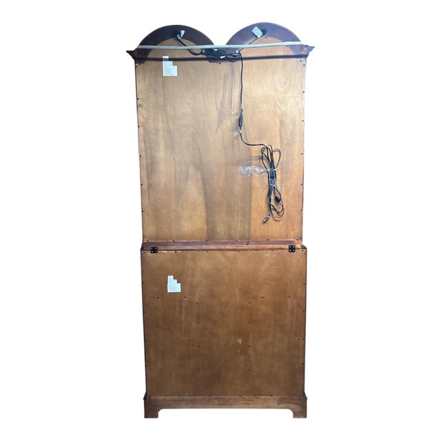 2000 - 2009 Antique Secretary Desk With Hutch For Sale - Image 5 of 7
