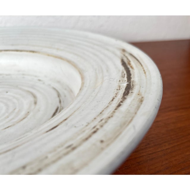 Mid-Century Modern Minimalist Danish Studio Pottery Bowl from Pottestuen Keramik Frederikshavn, 1960s For Sale - Image 10 of 15