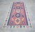 3x7 Pink Navy Silk Kilim, Modern Turkish Flatweave Runner, Handwoven Entryway Corridor Rug, Geometric Tribal Runner For Sale - Image 15 of 18