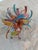 1980s Dorothy Gillespie Signed Polychrome Metal Ribbon Sculpture on Lucite Base For Sale - Image 4 of 5