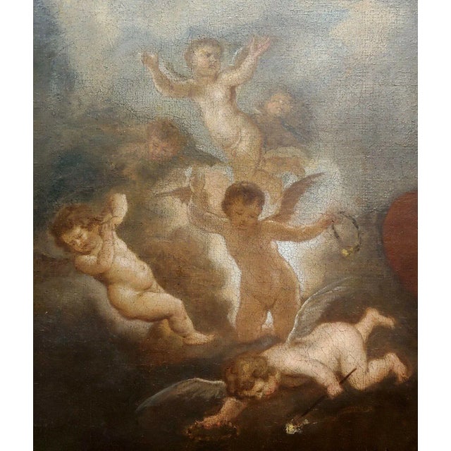 17th/18th Century Flemish Old Master - Hero Mourns the Dead Leander -Oil Painting For Sale - Image 4 of 11