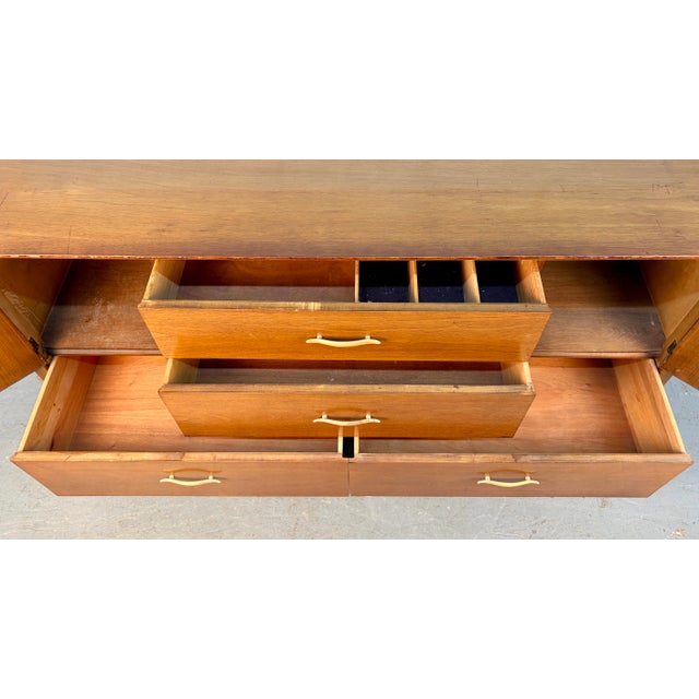 Mid-Century Walnut "Profile" Series Buffet by Drexel For Sale - Image 10 of 18