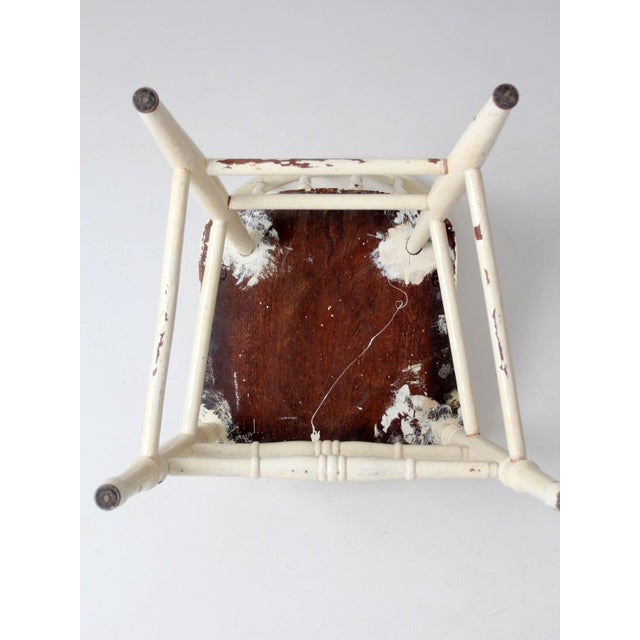Vintage Painted Windsor Bow Back Chair For Sale - Image 16 of 16