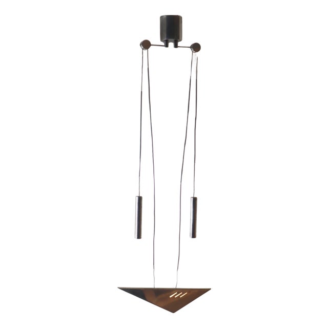 Counterweight Pendant in Aluminium, 1980s For Sale