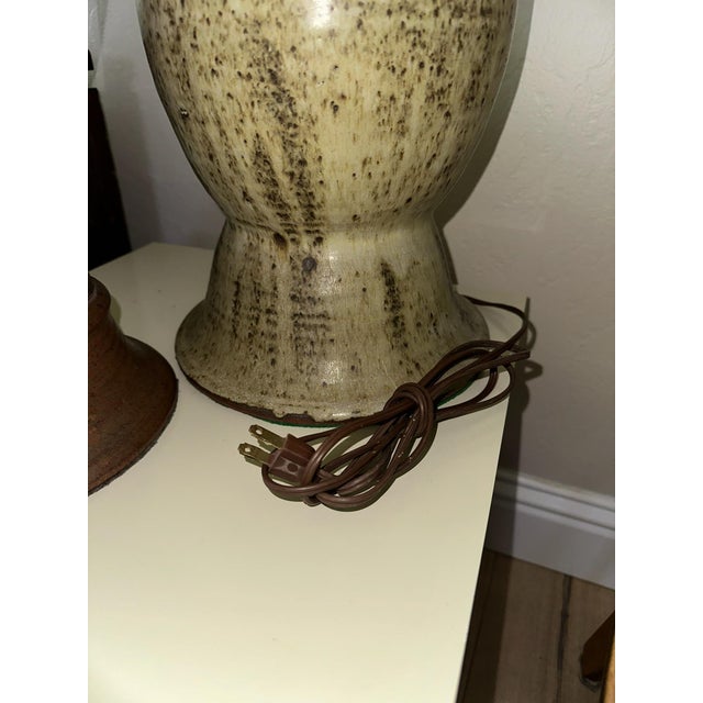 Vintage Petzold '73 Studio Pottery Table Lamp For Sale - Image 12 of 12