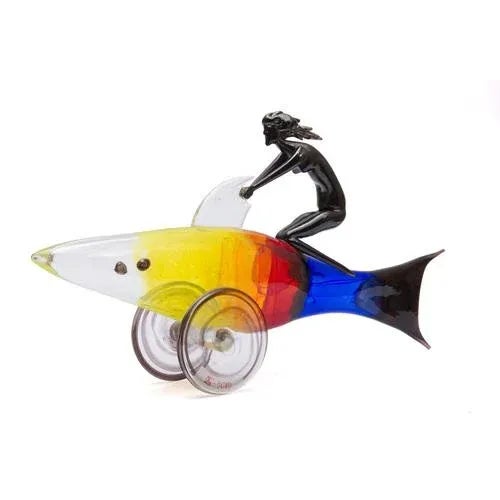 2010. Anatoly Grishchenko, Latvia. Glass. 32x58 cm.