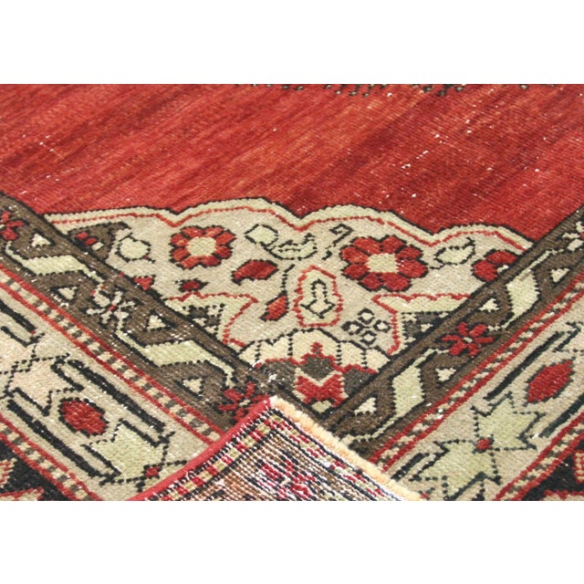 1960s Turkish Oushak Rug For Sale - Image 4 of 6