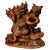 Wood Swiss Black Forest Wooden Carved Begging Dog, 1900s For Sale - Image 7 of 7