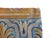 Hollywood Regency Antique Gold and Blue Wool Savonnerie Fragment For Sale - Image 3 of 5