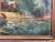 Wood European Lake Landscape, Vintage Oil Painting For Sale - Image 7 of 10