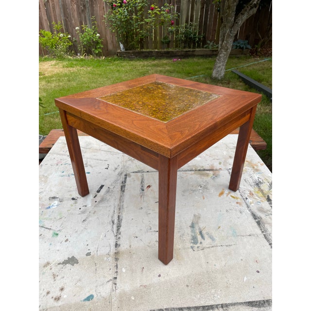 Mid-Century Modern 1960s Constellation End Table by John Keal for Brown Saltman For Sale - Image 3 of 9