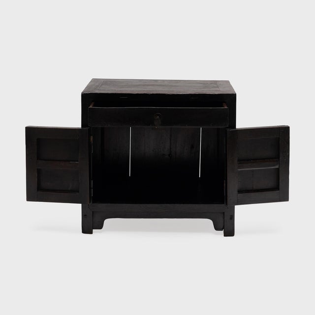 Mid 19th Century Chinese Lacquered Offering Chest, C. 1850 For Sale - Image 5 of 6