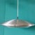 Space Age Silver Diskos Pendant Lamp by Jo Hammerborg for Fog & Mørup, Denmark, 1960s For Sale - Image 3 of 7