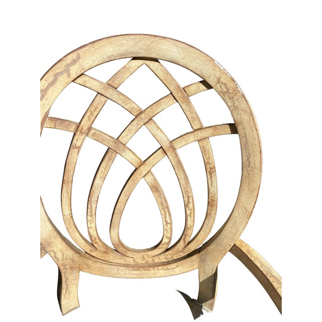 1990s 1990s Beechwood French Armchair For Sale - Image 5 of 6