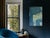 "River Moss" Blue & Green Abstract Painting, Large Neutral Contemporary Painting by JTS For Sale - Image 11 of 13