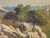 Alberti, Mediterranean Landscape, 1850, Oil on Canvas, Framed For Sale - Image 6 of 15