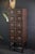 Maroon Metal Document Cabinet from Strafors, 1940s For Sale - Image 8 of 8