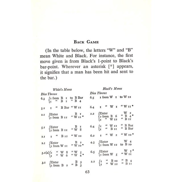 Paper "Complete Backgammon: Including the Laws of Backgammon" 1940 Richard, Walter L. For Sale - Image 7 of 9