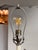 Metal Transitional Brushed Nickel Swing Arm Floor Lamps, Pair For Sale - Image 7 of 12