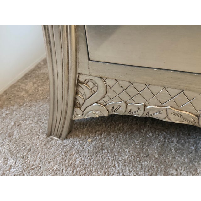 1980s Silver Glam Dresser For Sale - Image 9 of 12