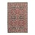 6x9 Majestic Classic Coral Modern Floral Hand Knotted Wool Carpet Rug For Sale