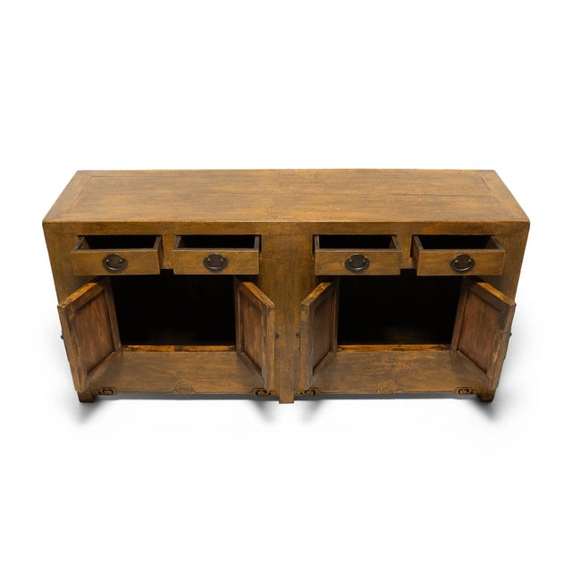 Chinese Marigold Yellow Storage Coffer, C. 1900 For Sale In Chicago - Image 6 of 7