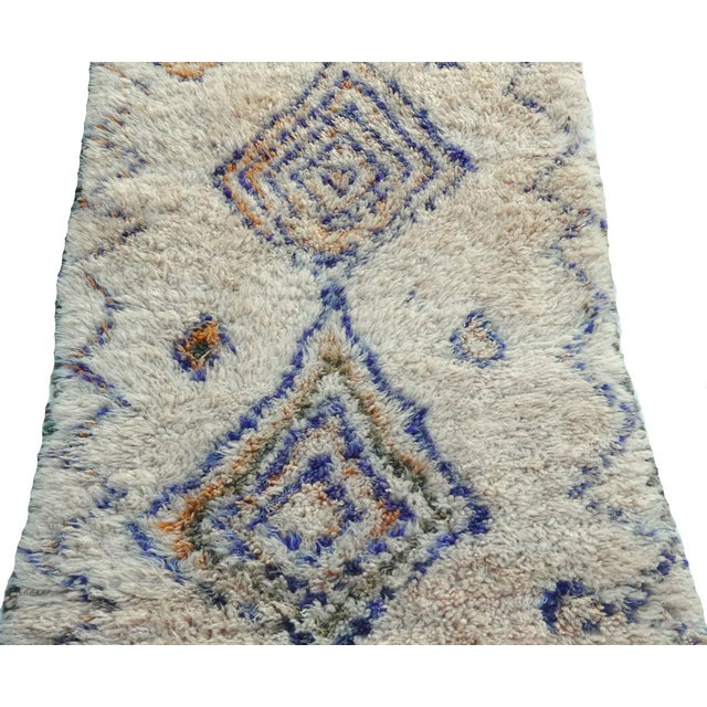 Textile Midcentury Marmoucha Runner For Sale - Image 7 of 9