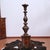 Brown Vintage Wooden Column Candleholder For Sale - Image 8 of 8