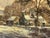 John Miller Winter landscape with snow covered fields & farmhouse in the English Countryside 1985 Circa For Sale - Image 14 of 14