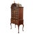 Queen Anne Antique 18thC American Federal Queen Anne Mahogany Bonnet-Top Highboy Salem 1790 For Sale - Image 3 of 18