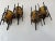 Pair of brutalist sconces with thick amber Murano glass covering bulbs. Will be rewired with certified UL US socket for...