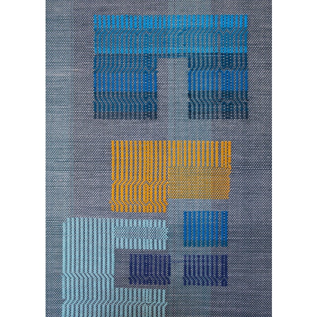 Textile Spigolatura 94 Handwoven Wall Art by Susanna Costantini For Sale - Image 7 of 8