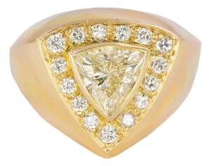 Late 20th Century 2.00 Trillion Ring, Size 7.75
