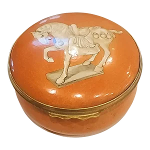 Halcyon Days Porcelain Box