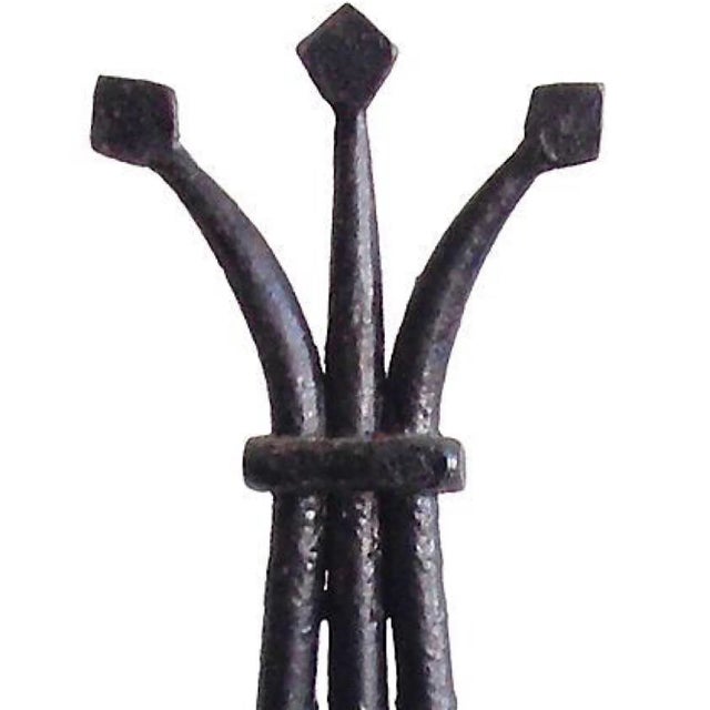 American Andirons - Early American Design - A Pair For Sale - Image 3 of 4