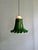 Pendant Light in Scalloped Green Opaline Glass from Peill & Putzler, 1970s For Sale - Image 12 of 17