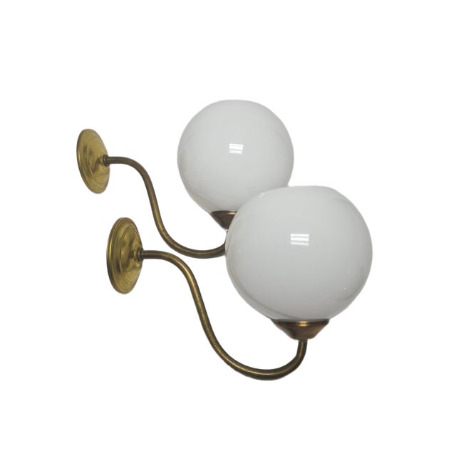 Vintage Art Deco Wall Lamps, Poland, 1950s, Set of 2 For Sale - Image 6 of 6