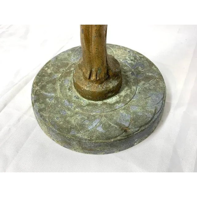 Art Deco Nude Smoking Stand Signed Frankart For Sale - Image 11 of 12