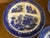 Made in Occupied Japan (1945-52) by Moriyama; traditional heavy ceramic portioned plates