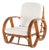 Pretzel Chair in Rattan, 1970s For Sale