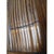 Vintage Asian 16" Dark Wood & Bamboo Serving Tray Ethnic Home Decor Party For Sale - Image 9 of 14